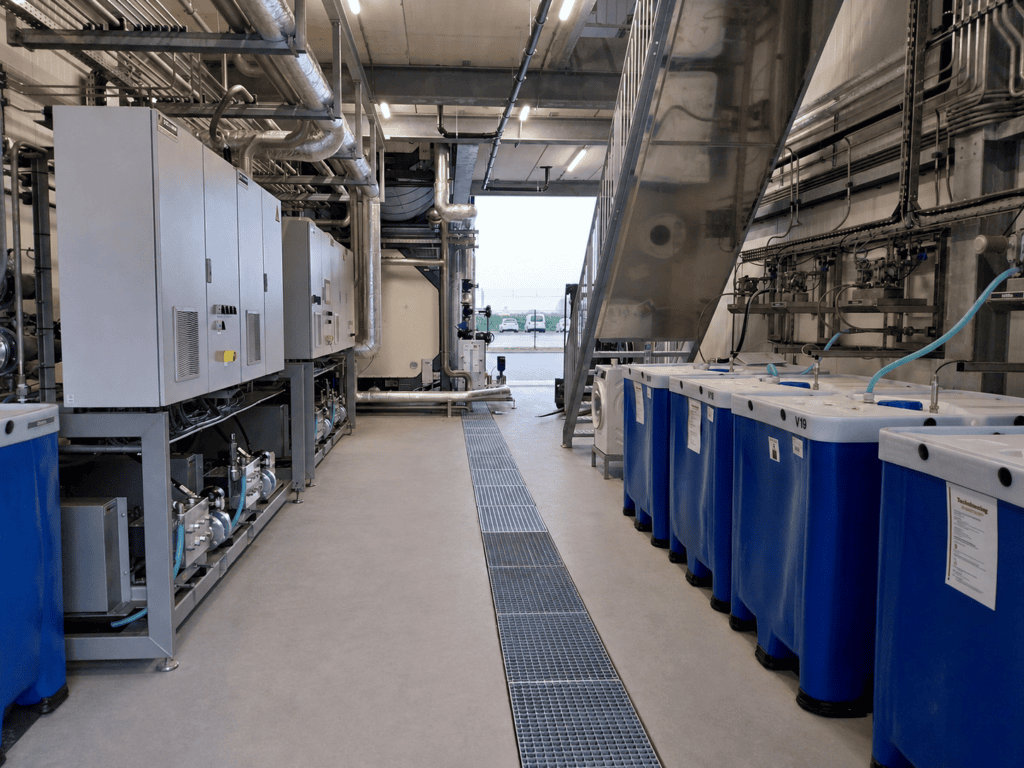 Tankreinigingsinstallatie in Geldermalsen door JCVANKESSEL BOUW.